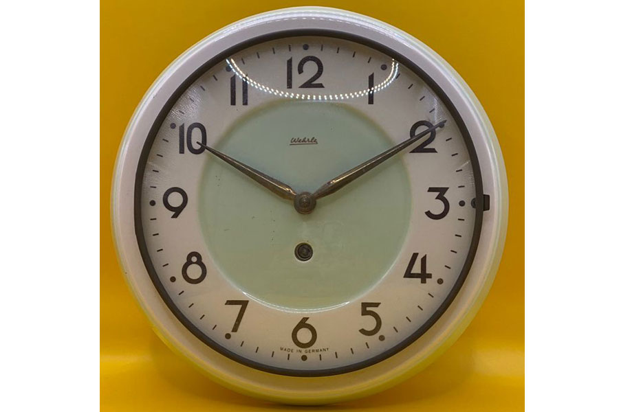 Wehrle Porcelain Wall Clock