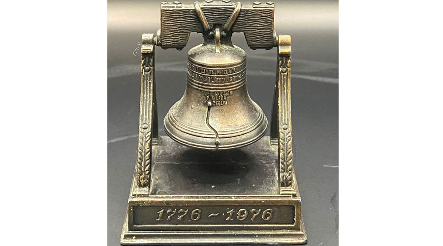 Vintage Miniature Bell Die Cast Pencil Sharpener Playme #968 Spain