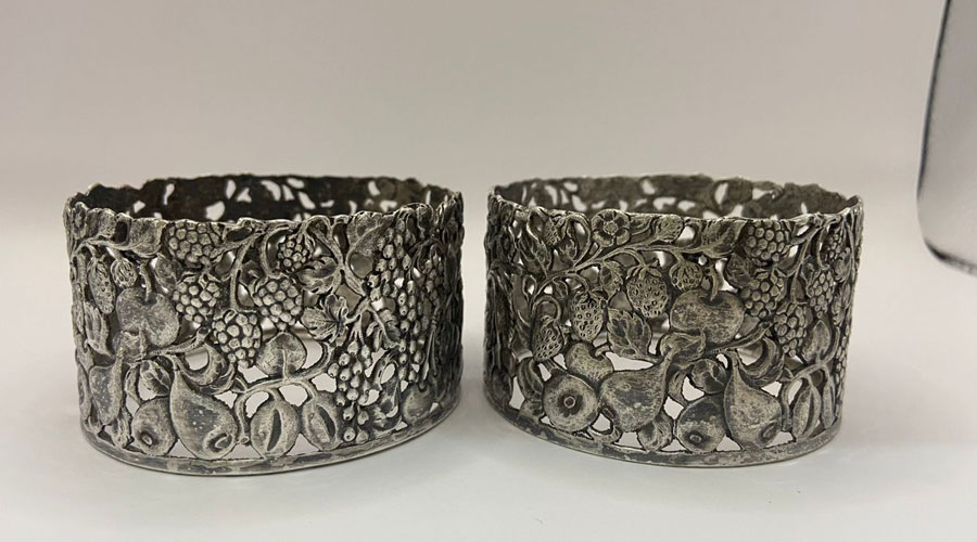 Silver Napkin Rings