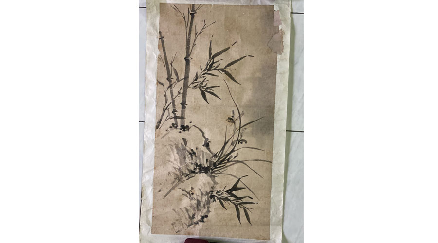 Chinese Bamboo Painting