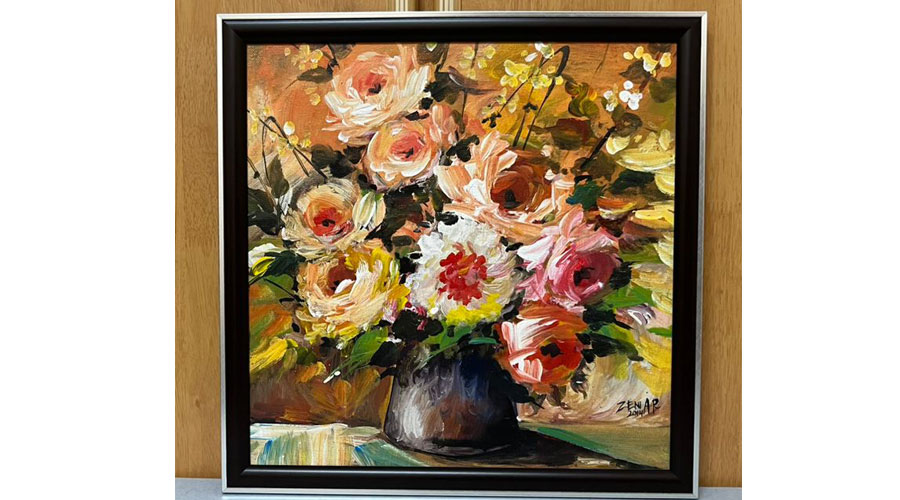 Flower Vase Painting