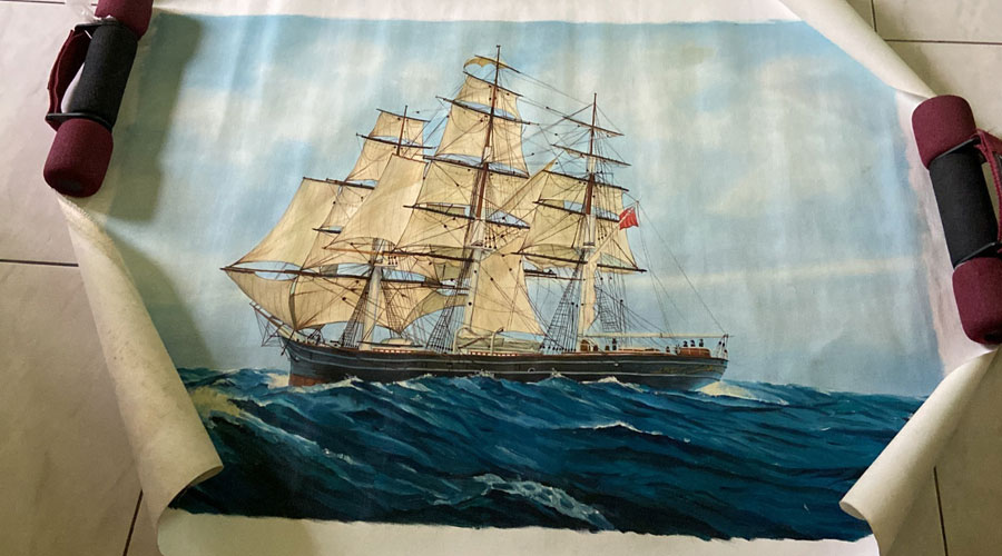 Schooner Painting