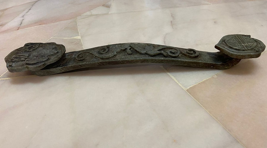 Chinese Hardstone Ruyi Scepter