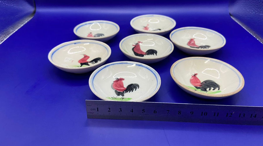 Chinese Rooster Sauce Bowl