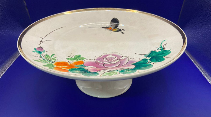 Concorde China Pedestal Cake Plate