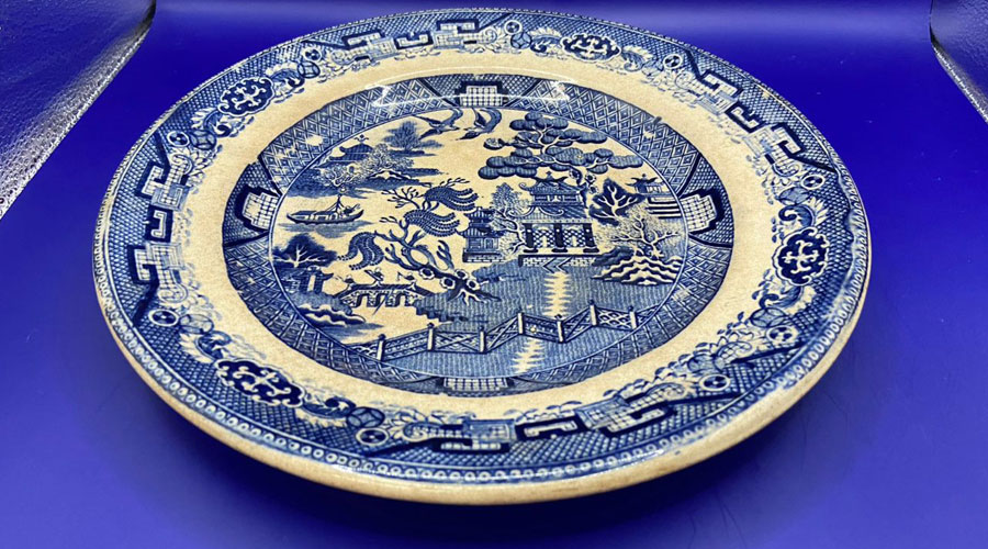 Blue Willow Plate