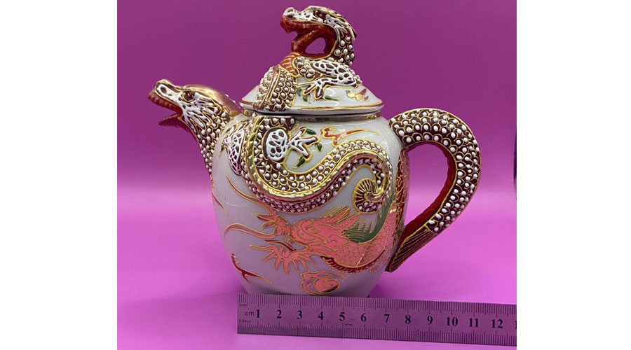 Dragonware China Vintage Tea Set